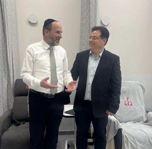 שנתיים לרפורמת השיקום והניידות בכללית: הנהלת כללית הנדסה ערכה ביקור מקצועי ב־יד שרה