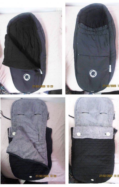 שקי שינה לעגלת תינוק, בוגבו ומזרונית