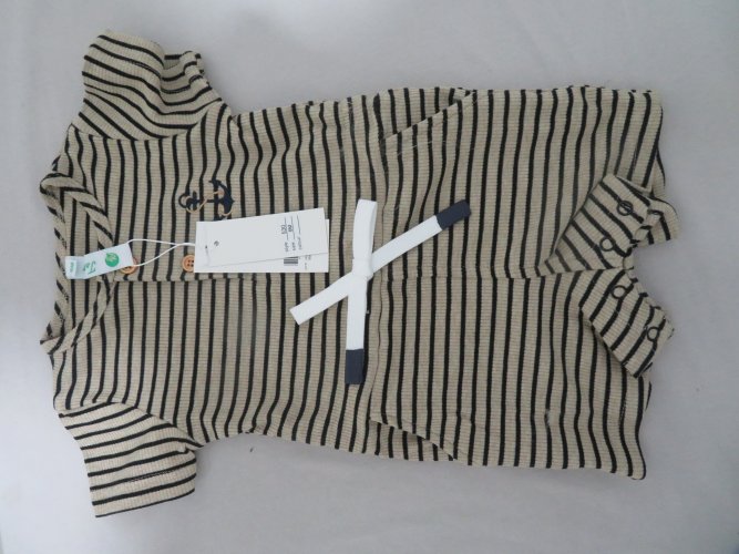 530 - בגד תינוק פסים עוגן.JPG