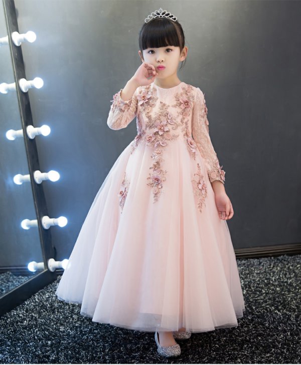 New-Arrival-Pink-Tulle-Exquisite-Lace-Princess-Girl-Dress-Ankle-Length-Baptism-Party-Prom-dress.jpg