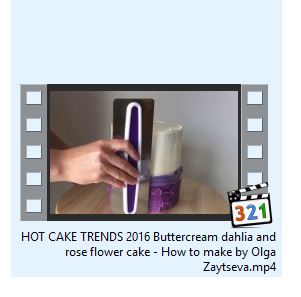 HOT CAKE TRENDS 2016 Buttercream dahlia and rose flower cake - How to make by Olga Zaytseva.PNG