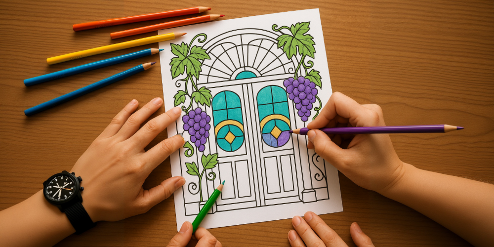 ממשיכים לצבוע • שערים לאשכולות • 🎁 • פרק 2