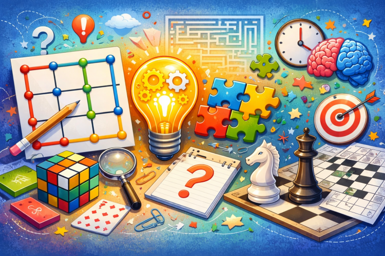 קשרים בריבוע - אתגר חשיבה יומי