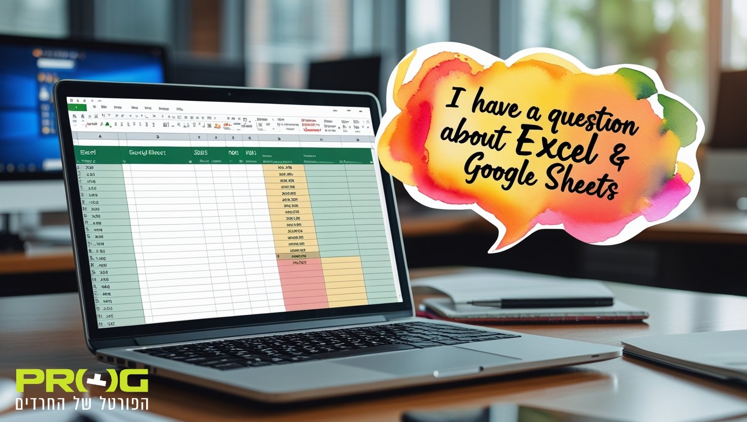 האשכול המרכזי לשאלות באקסל/גוגל שיטס