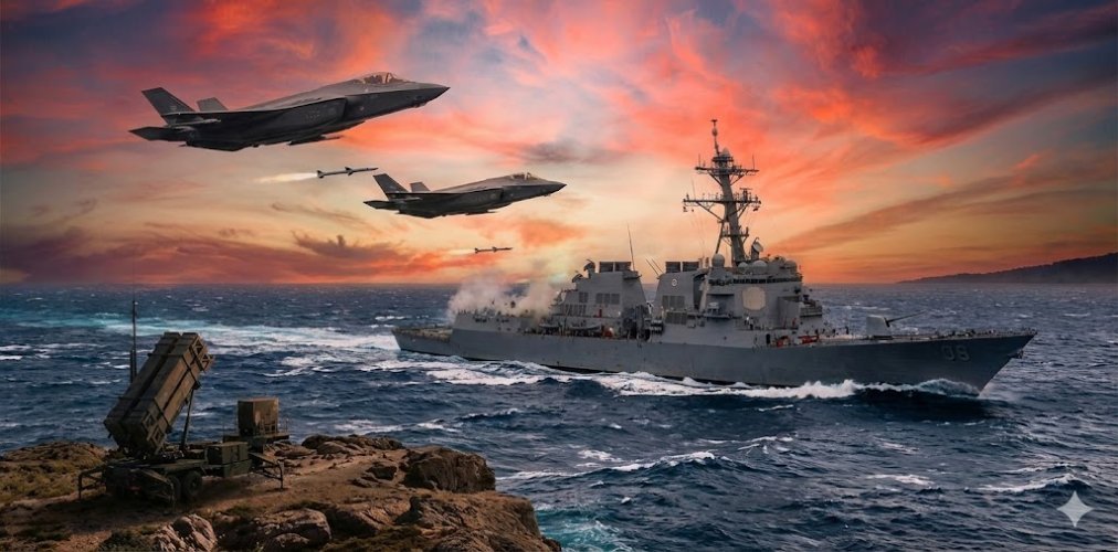 מטוסי קרב, טילים, וכלים צבאיים