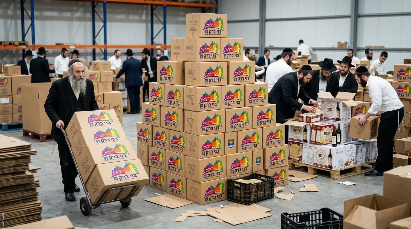 קמחא דפסחא שע"י עיריית בני ברק