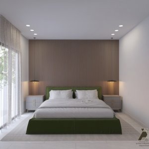 חדר שינה בעיצוב מודרני