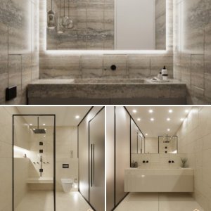 הדמיות חדרי רחצה