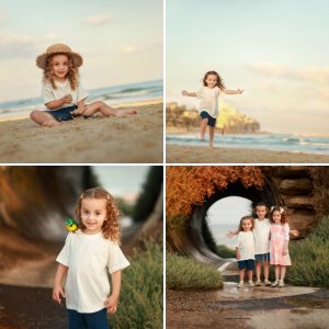 צילומים בים מלאי אושר וכיף