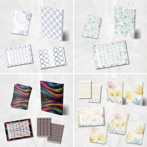 עיצוב עטיפות לספרים ומחברות