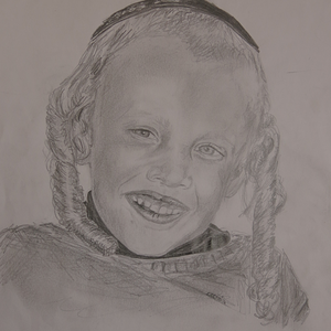 Avigdor - A4 pencil drawing