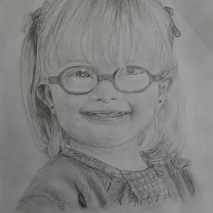 Sarale - A4 pencil drawing