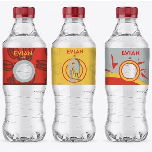 בקבוקים עיצוב תווית