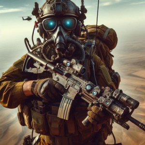 לוחם בפעילות קרבית