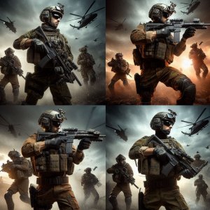 קולאז חיילים