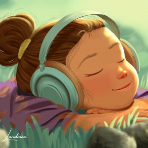 ילדה בשמש אביבית