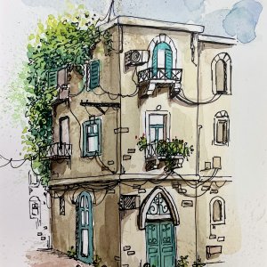 שרבוט ידני המושבה הגרמנית בירושלים