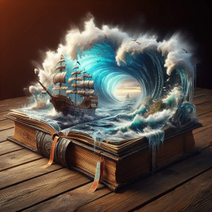 רב המכר "סערה בלב ים"