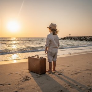 תמונה ריאליסטית בים AI
