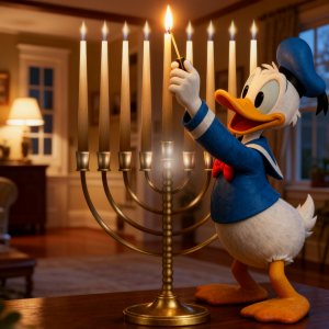חנוכה אצל דונלד דאק