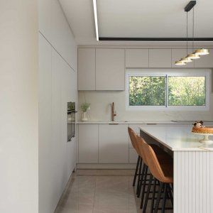 עיצוב מטבח בסגנון מודרני מינימליסטי