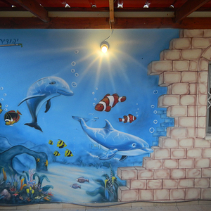 ציור קיר עולם המים
ציור קיר לעסק
ציור קיר למסעדה
ציורי קיר עולם המים
עולם המים