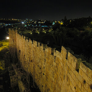 חומות ירושלים בלילה (2)
