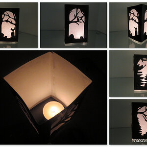 מגזרת נייר מעטפת לנר אוירה